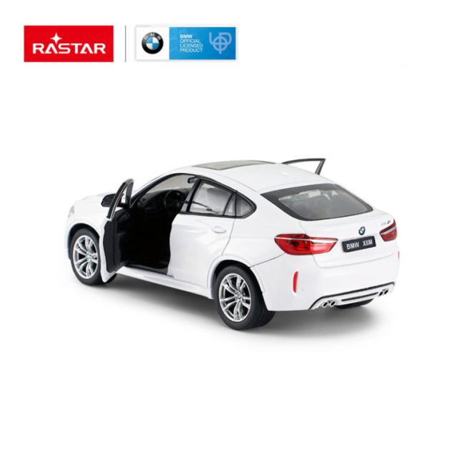 MASINUTA METALICA BMW X6M ALB SCARA 1 LA 24 VIVRas56600_Alb
