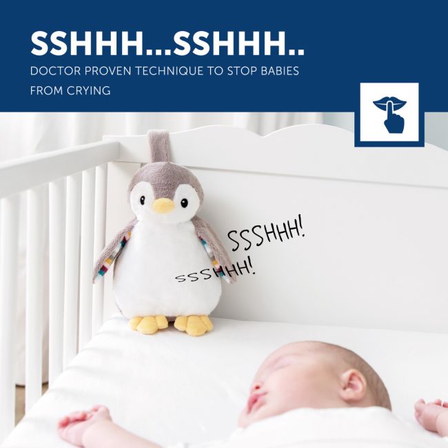 Pinguinul phoebe - plus cu mecanism de linistire si relaxarea bebelusului tnaza-phoebe-01