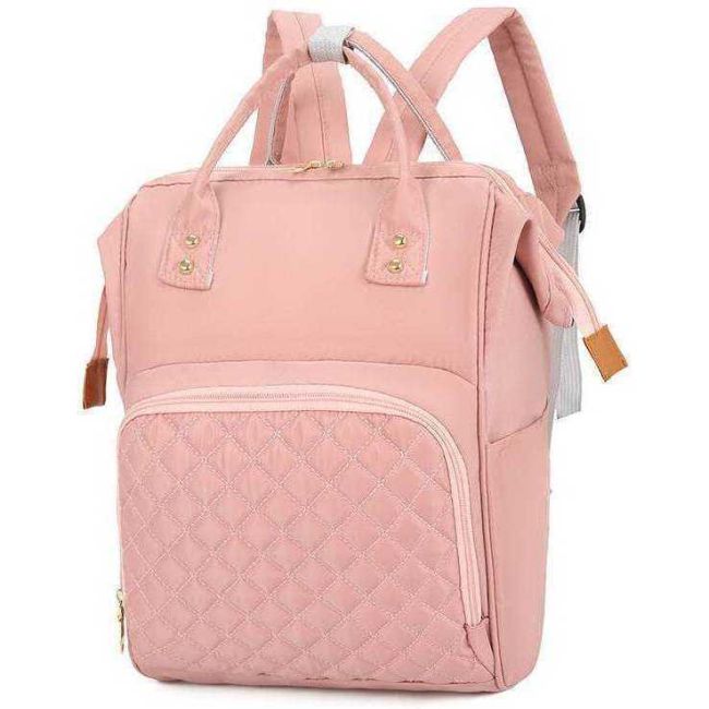 Rucsac multifunctional mamici Diamond Bambinice BN030 BBJBN030_Roz