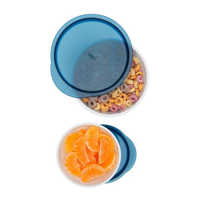 Set 2 boluri alimentare cu capac navy 200 & 360 ml tna61133300