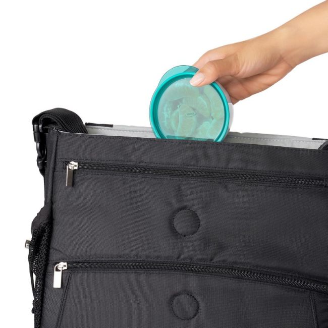 Set 2 boluri alimentare cu capac teal 200 & 360 ml tna61133200