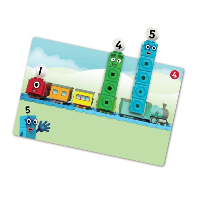 Mathlink®cubes numberblocks in engleza set de activitati de la 1 - 10