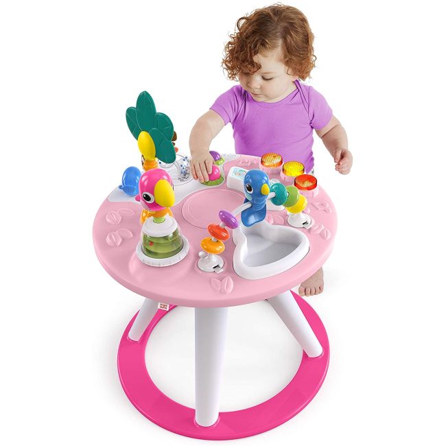 Bright Starts - Centru de activitati 2 in 1 Tropic Coral BBB12664