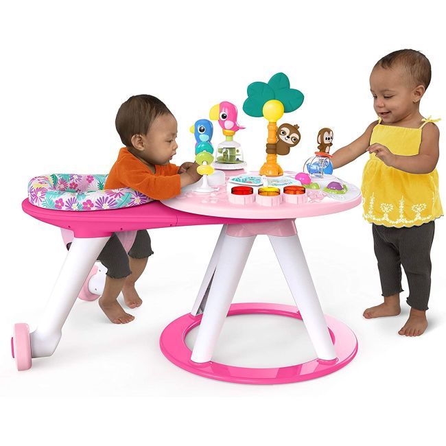 Bright Starts - Centru de activitati 2 in 1 Tropic Coral BBB12664