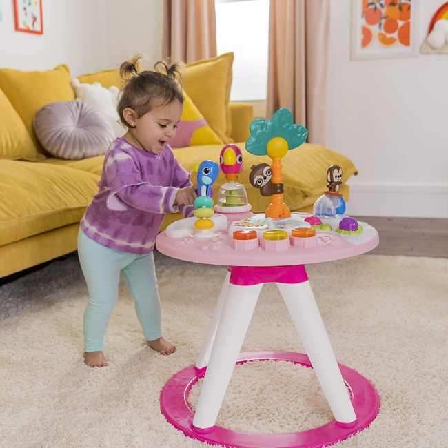 Bright Starts - Centru de activitati 2 in 1 Tropic Coral BBB12664
