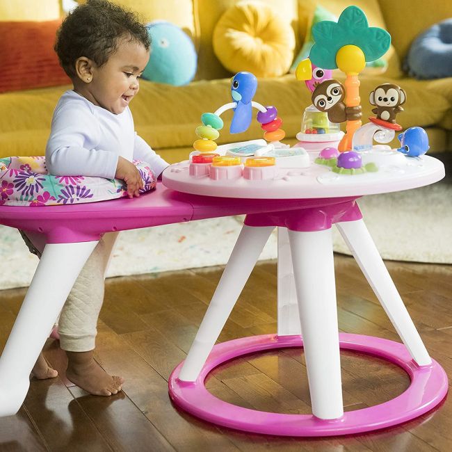 Bright Starts - Centru de activitati 2 in 1 Tropic Coral BBB12664