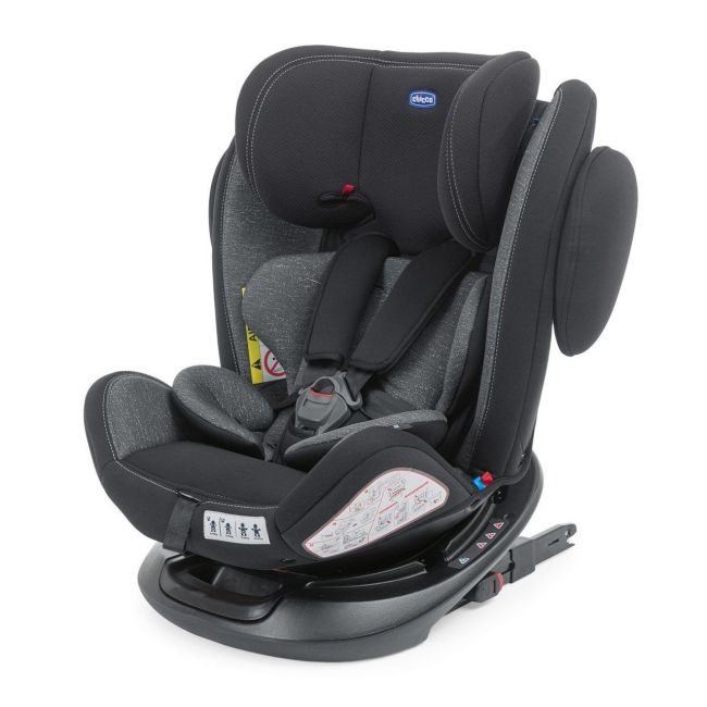 Scaun auto copii Chicco rotativ cu isofix Unico Plus, grupa 0+/1/2/3, ombra (negru) 0luni+ CHC79715-8_OMBRA