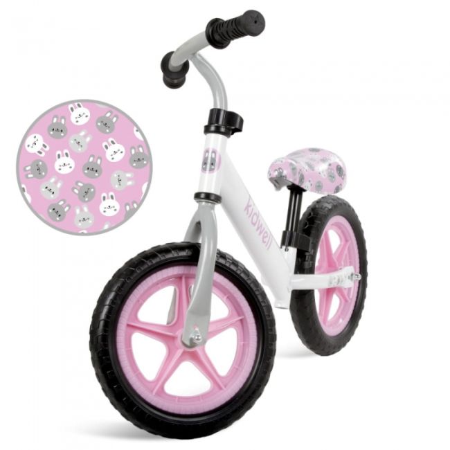 Bicicleta fara pedale kidwell rebel white bunny edeedirobirel09a0