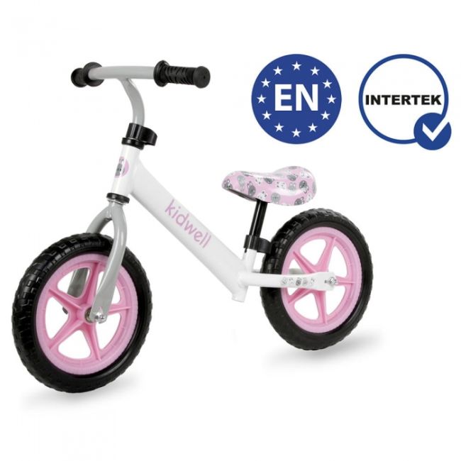 Bicicleta fara pedale kidwell rebel white bunny edeedirobirel09a0