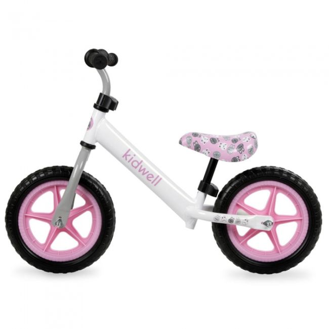 Bicicleta fara pedale kidwell rebel white bunny edeedirobirel09a0