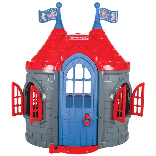 Casuta pentru copii pilsan princess castle grey hubpl-07-963-gy