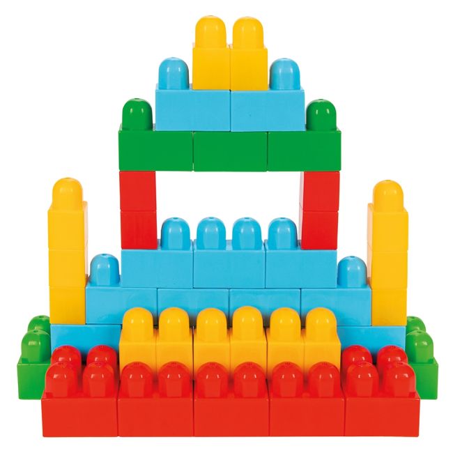 Jucarie pilsan cuburi de construit in cutie super blocks 95 piese hubpl-03-219