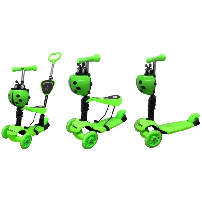 Trotineta 5 in 1 r-sport h3 - verde edeedigt-4110averde