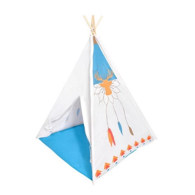 Cort de indieni ecotoys 8177 - alb ede8177