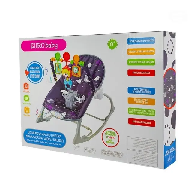 Balansoar eurobaby little forest - violet edeeb358