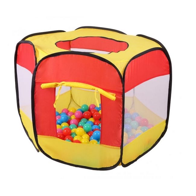 Cort de joaca ecotoys cu 100 de bile edeedi8600b