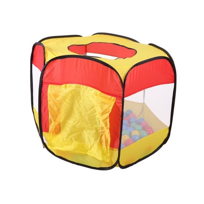 Cort de joaca ecotoys cu 100 de bile edeedi8600b