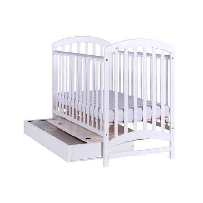 Patut drewex adel cu sertar - alb + saltea cocos 10 cm eded5902622000466_s10