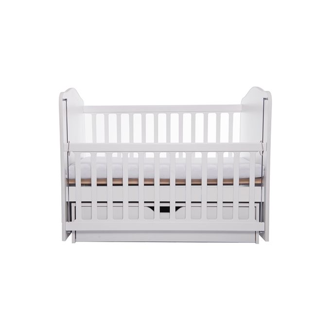 Patut vessanti como balansoar culisant - alb + saltea cocos confort 120 x 60 x 12 cm edep12dbcl_alb