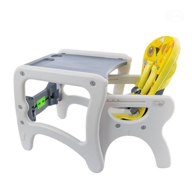 Scaun de masa eurobaby hb-gy01 - galben edeeb303y