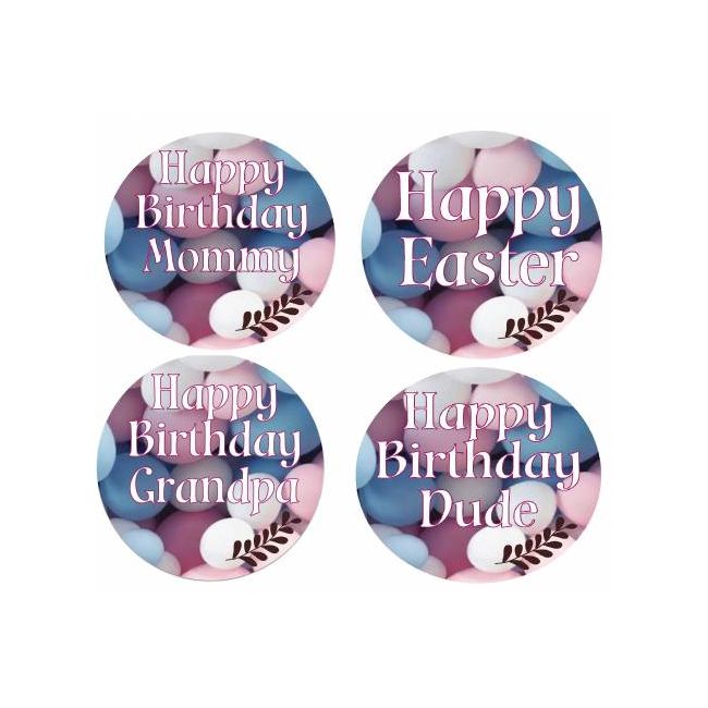 Set 28 Stickere pentru fotografii aniversare Happy Baby Milestone Stickers 20 cm - pentru fotografii copii / bebelusi