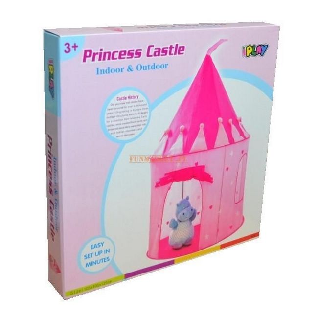 Cort de joaca printesa iplay 105 x 105 x 125 cm edeedi8715