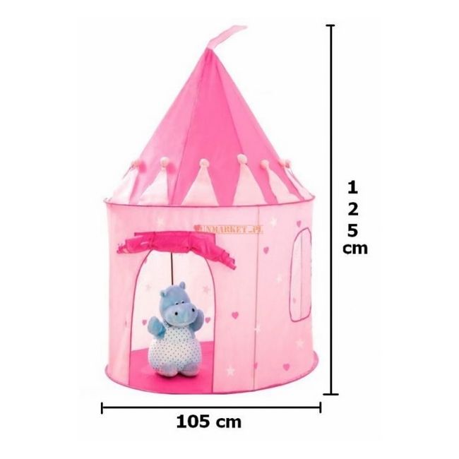 Cort de joaca printesa iplay 105 x 105 x 125 cm edeedi8715