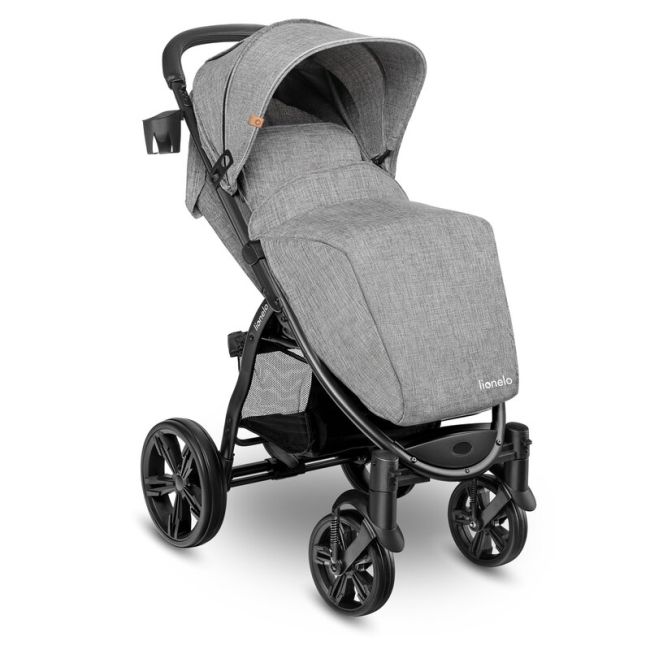 Lionelo - Carucior sport Annet Plus Concrete Cu accesorii, 0-22 kg, Gri BYNLO-ANNET_PLUS_CONCRETE