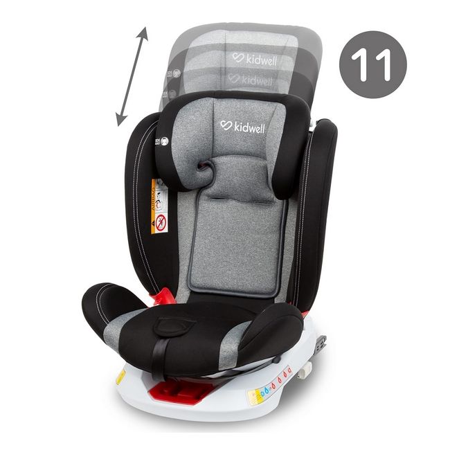 Scaun auto kidwell orbit 0-36 kg black 01 edeedifosaorb01a0