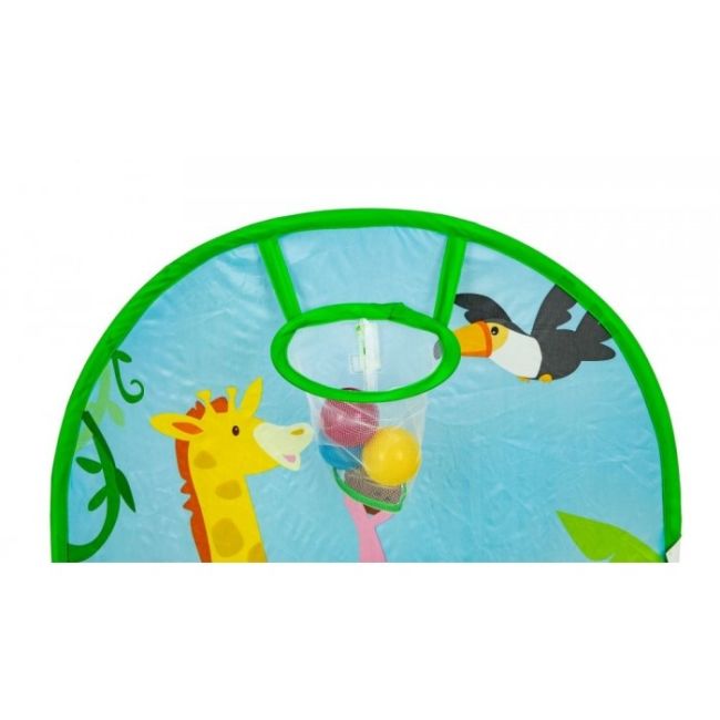 Cort de joaca jungla cu 50 de bile multicolore ecotoys 8114 edeedi8114