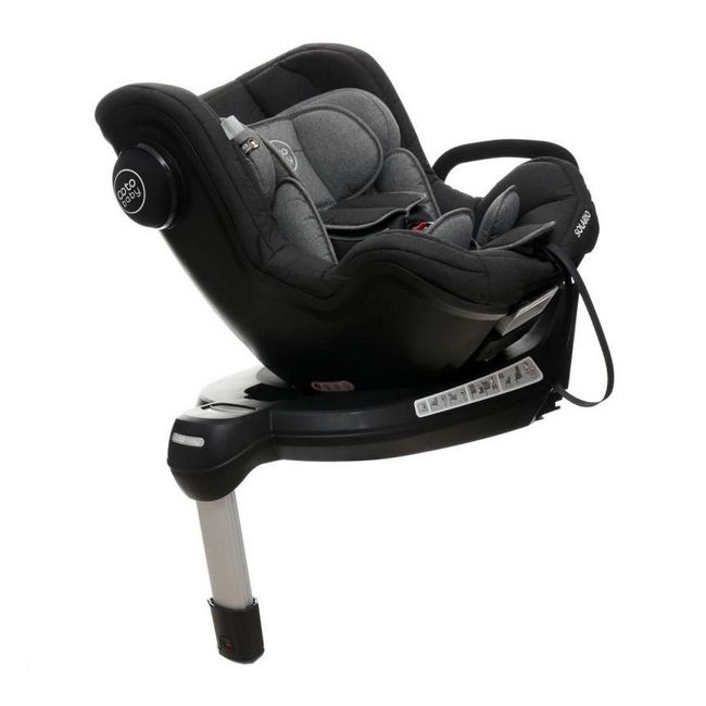 Scaun auto coto baby solario melange black 360 grade isofix 0-18 kg  edee5902188711929