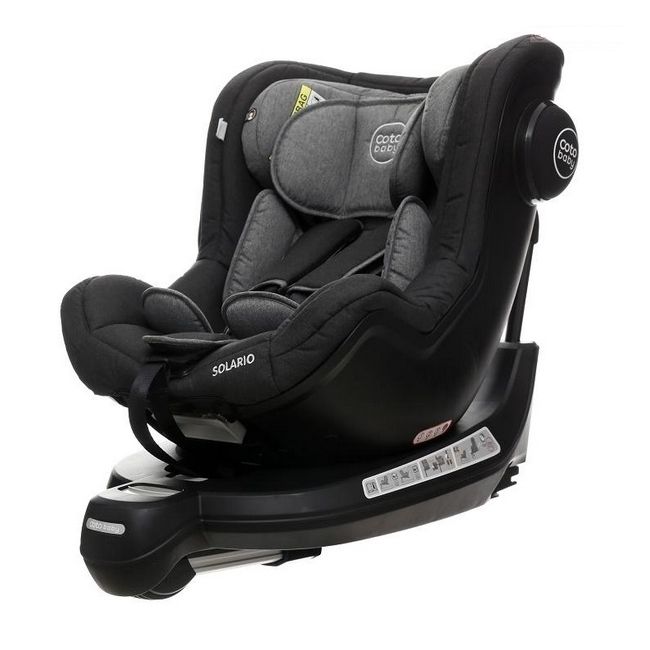 Scaun auto coto baby solario melange black 360 grade isofix 0-18 kg  edee5902188711929