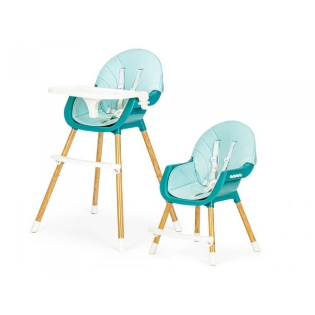 Scaun de masa 2 in 1 ecotoys ha-004 – albastru edeediha-004blue