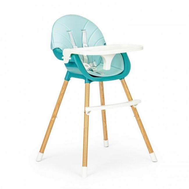 Scaun de masa 2 in 1 ecotoys ha-004 – albastru edeediha-004blue