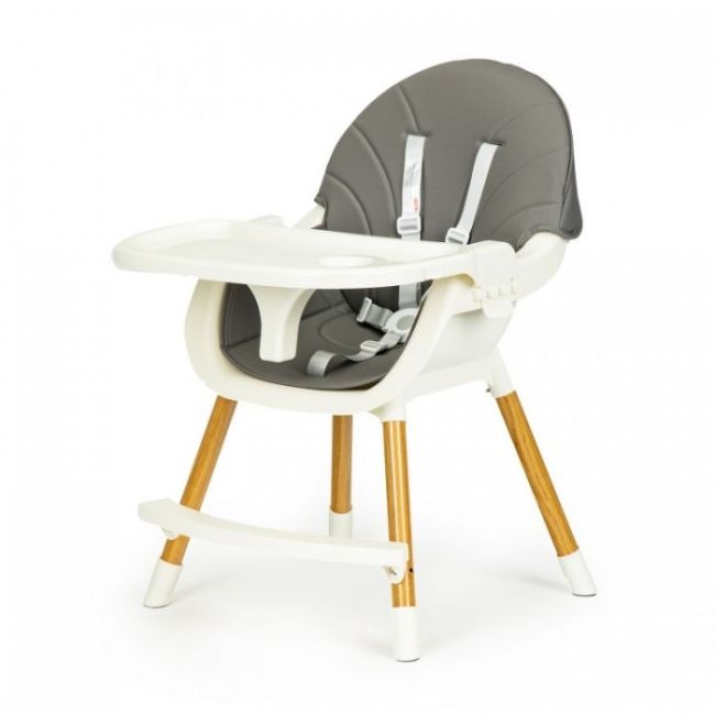 Scaun de masa 2 in 1 ecotoys ha-004 - gri edeediha-004gray