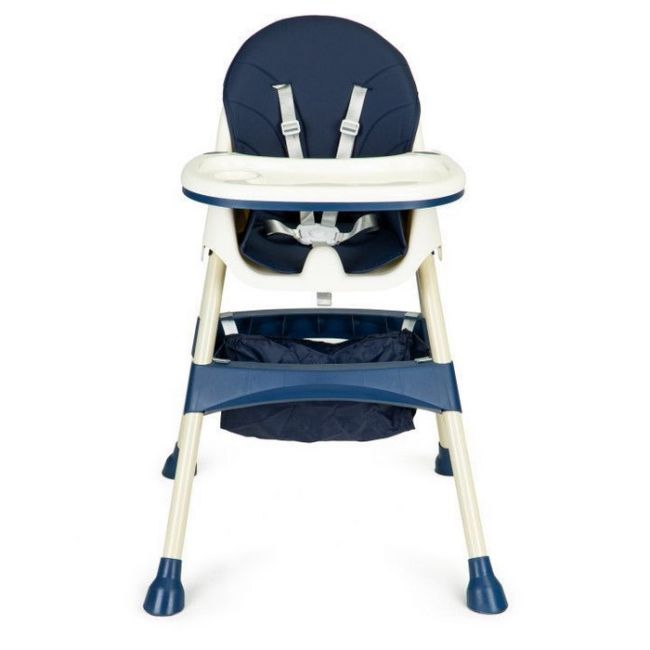 Scaun de masa 2 in 1 ecotoys hc-823 - bleumarin edeedihc-823blue