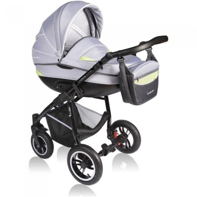 Carucior vessanti crooner 3 in 1 - green/gray edeedi3in1bb-223green