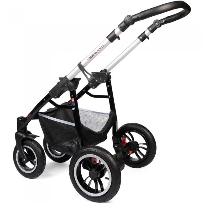 Carucior vessanti crooner prestige 2 in 1 - red edeedibb-linenred