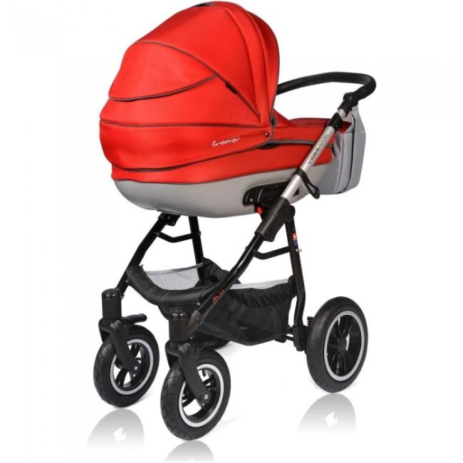 Carucior vessanti crooner prestige 2 in 1 - red edeedibb-linenred