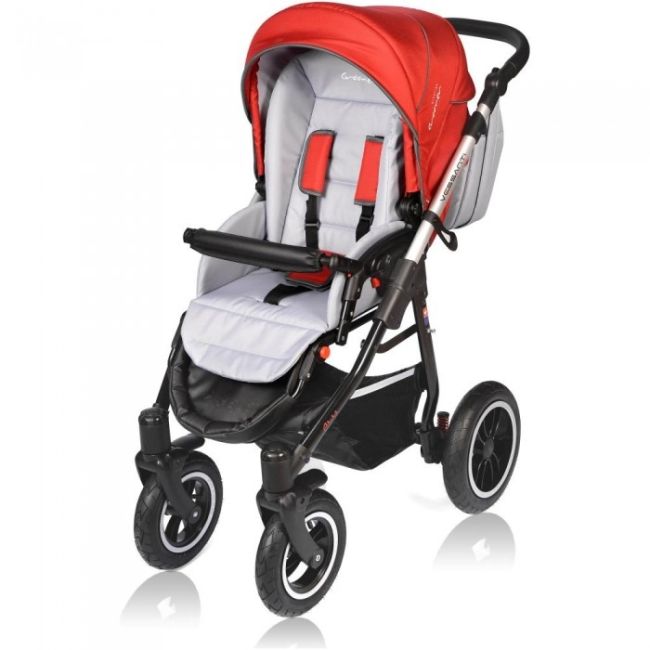 Carucior vessanti crooner prestige 2 in 1 - red edeedibb-linenred