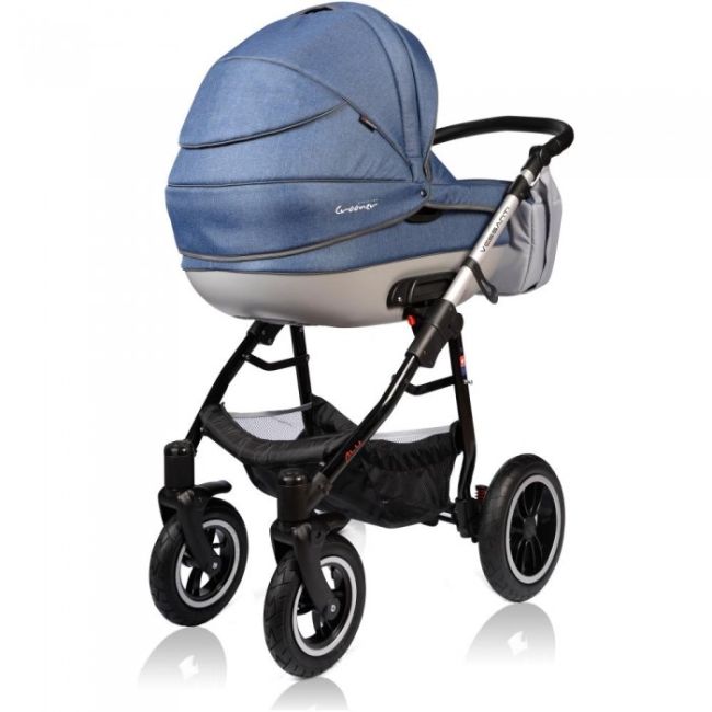 Carucior vessanti crooner prestige 3 in 1 - blue edeedi3in1bb-linennavyblue