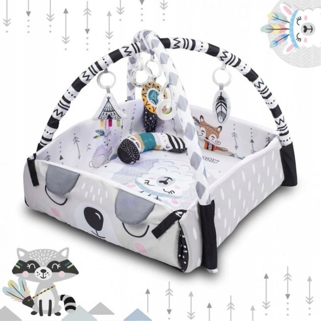 Salteluta de joaca 100 x 100 cm ricokids boho  edeedi7318