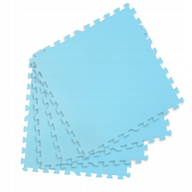 Salteluta de joaca 120 x 120 cm ricokids 7484 - albastru edeedi7484