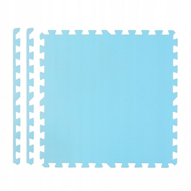Salteluta de joaca 120 x 120 cm ricokids 7484 - albastru edeedi7484