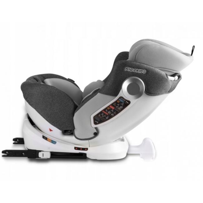 Scaun auto 0-36 kg cu isofix ricokids stigo - alb - gri edeedi7121