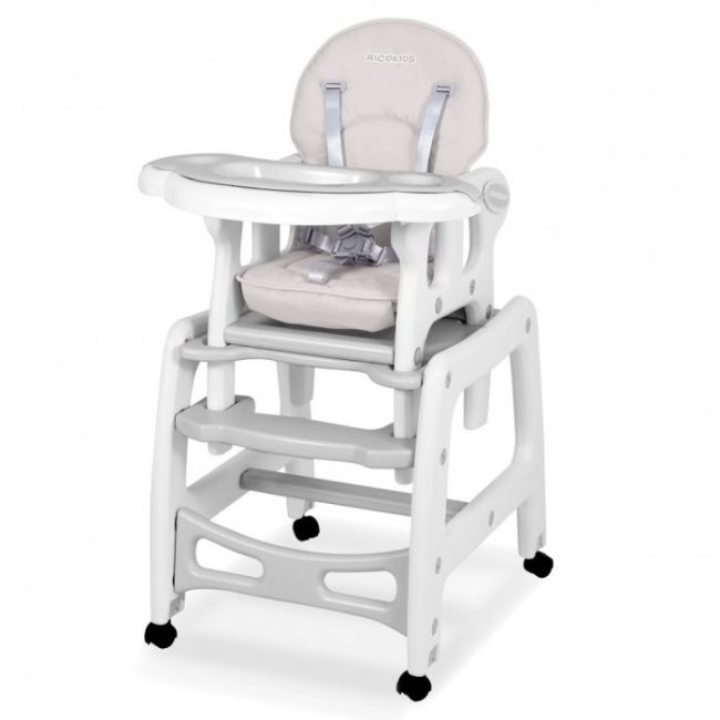 Scaun de masa 5 in 1 ricokids sinco - gri edeedi7090