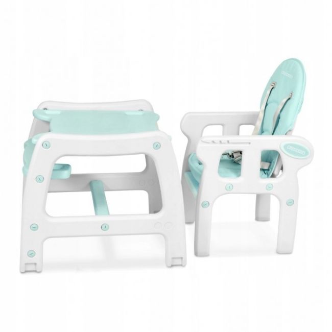 Scaun de masa 5 in 1 ricokids sinco - turcoaz edeedi7092