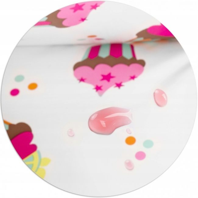 Scaun de masa ricokids eldo - alb - roz edeedi7077