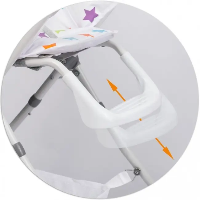 Scaun de masa ricokids eldo - gri - alb - stele edeedi7075