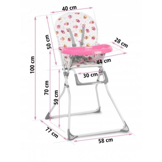 Scaun de masa ricokids fando - briose edeedi7065